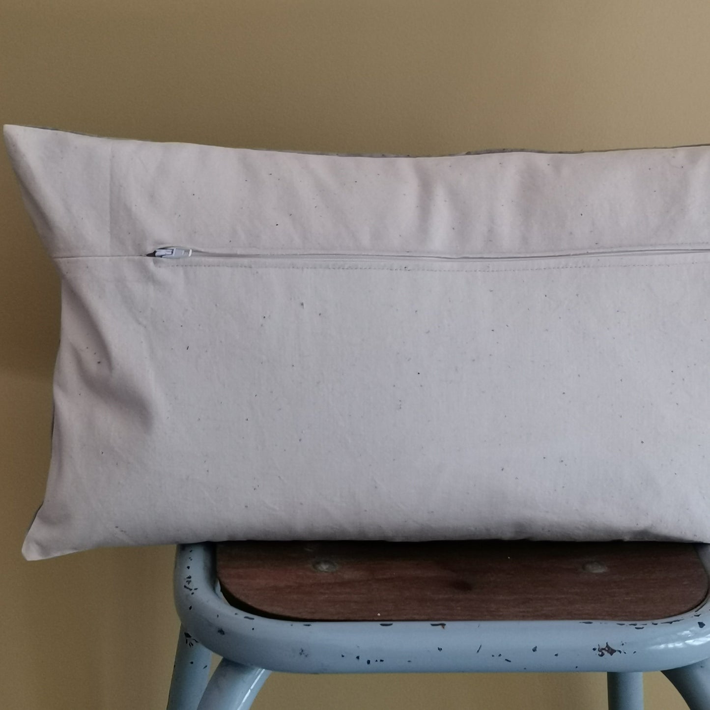Coussin Coton Ancien – Marronnier – Pièce Unique
